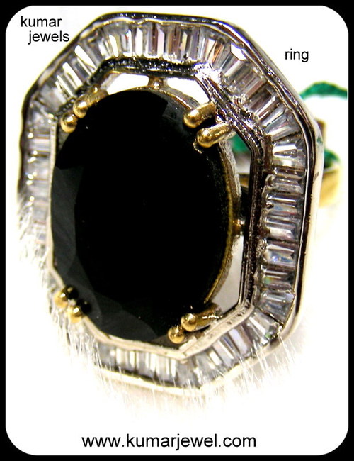Black Stone Ring