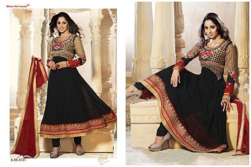 Synthetic anarkali (savera)