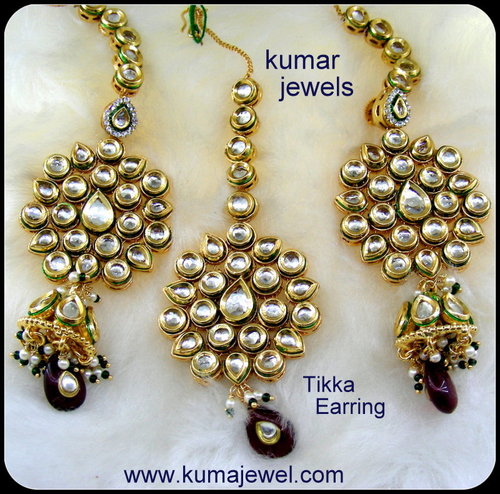 Kundan Earring Set
