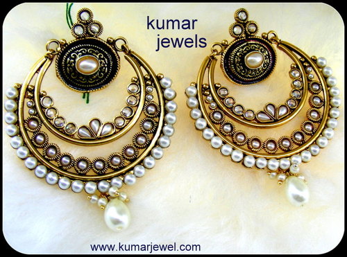 Polki Design Earring