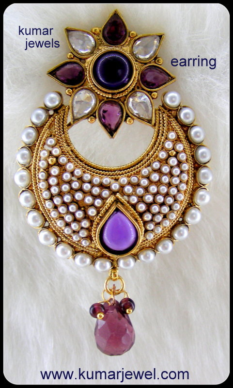 Polki Designer Earring