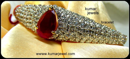 diamond ruby bracelet