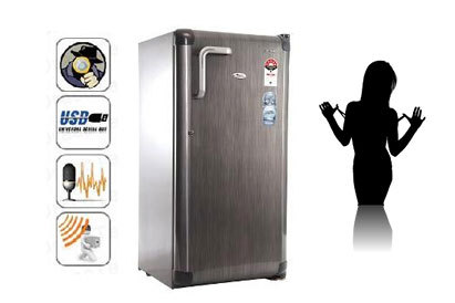 Spy Camera In Fridge (Refrigerator)