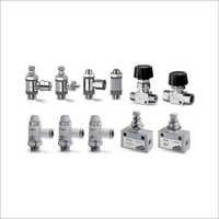 Pneumatic Flow Control Valve - Stainless Steel, Medium Pressure | Industrial Usage, Silver Finish