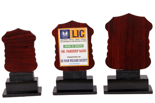 Wooden Award Trophy