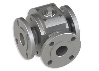 Three Way Ball Valve