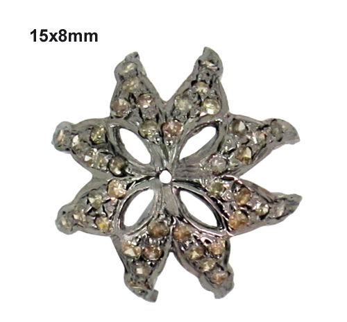 Diamond Silver Finding Jewelry