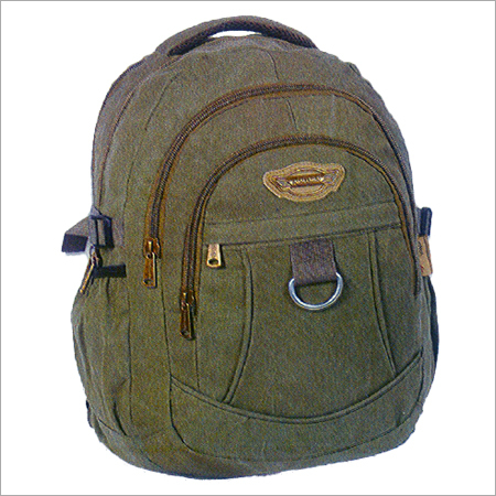 Laptop Bags - 25L Canvas, 18x12x6 inches | Durable, Water Resistant, Padded Sleeve, Adjustable Straps