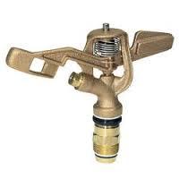 double nozzle brass sprinkler full circle