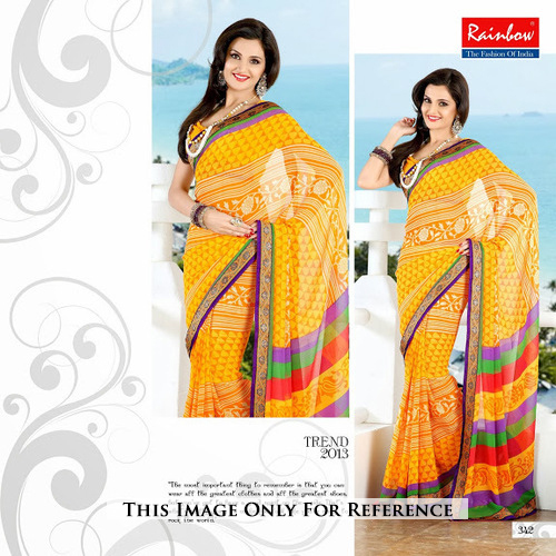 Printed Cotton Saree