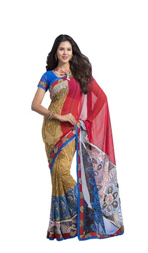 Elegant Printed Sarees
