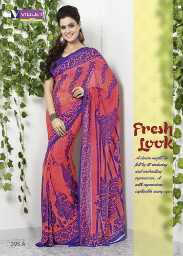 Block Printed Sarees