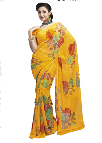 Designer Printed Saree