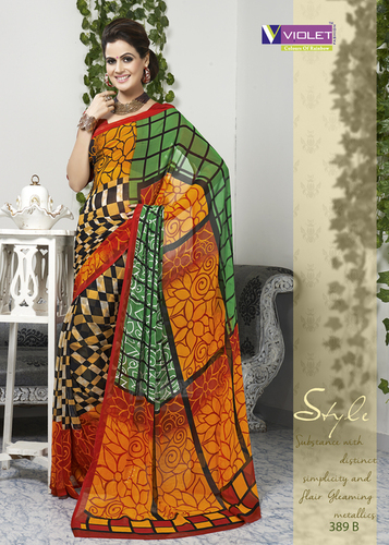 Printed Ladies Sarees