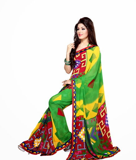 Multi Color Saree