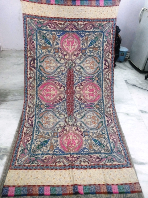 Pure Pashmina Kalamkaar Shawls