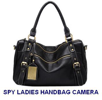 SPY COVERT STEALTH HIDDEN COLOUR SPY CAMERA IN LEATHER HANDBAG IN DELHI INDIA