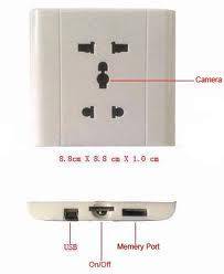 Spy Mini Dvr Socket Camera