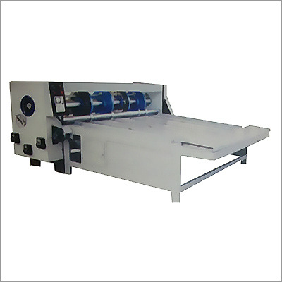 Chain Feeding Combine Creasing & Slotting Machine