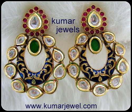 Traditional Kundan Earrings
