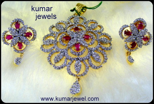 Flower Pendant Set