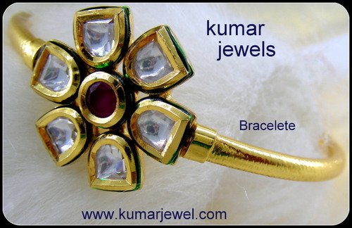 Kundan Beaded Bracelet