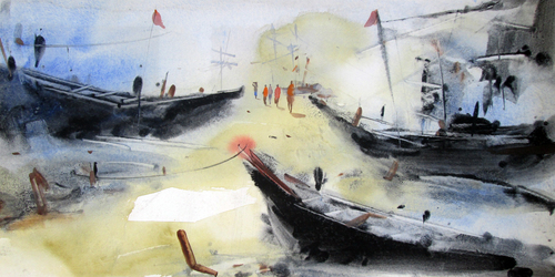 Water Color On Paper