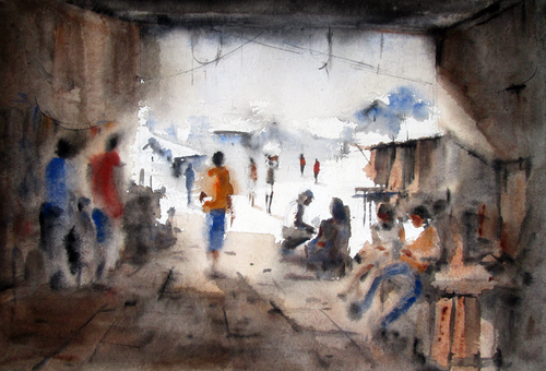 WaterColor Paper Painting