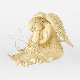 Serene Angelic Comfort Figurine