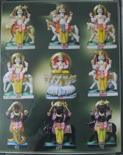 NAVAGRAHA STATUES
