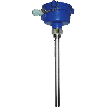Capacitance Fuel Level Transmitter - Stainless Steel 3-6 Meters | Silver and Blue, High Resolution, Durable Performance, IP66 Protection