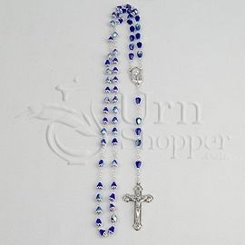 Blue Crystal Rosary