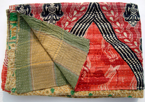 Printed Kantha Quilt