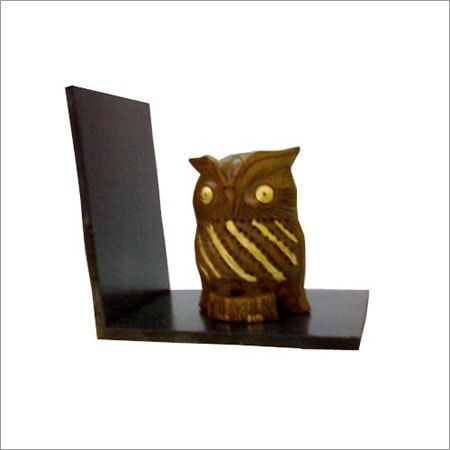 Polished Brown Wood Owl