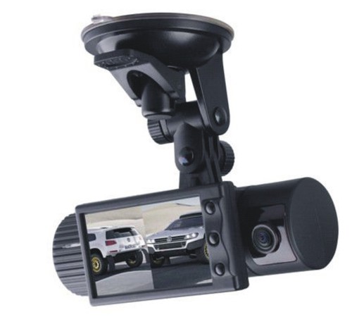 DUAL LENS DASHBOARD CAMERA CAM CAR DVR BLACK BOX VIDEO RECORDER+ GPS LOGGER IN DELHI INDIA