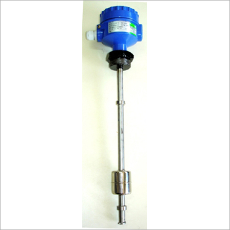 Blue And Silver Float Guided Level Controller