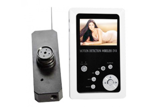 Spy Wireless Video Button Camera