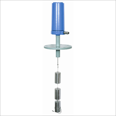Blue And Silver Displacer Type Magnetic Level Switch
