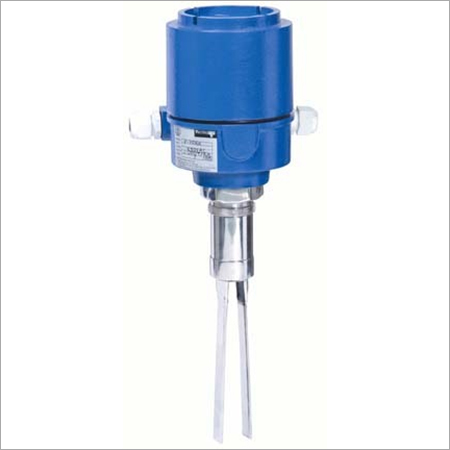 Blue And Silver Techtrol Vibrating Fork Point Level Switch For Solids A Vfss