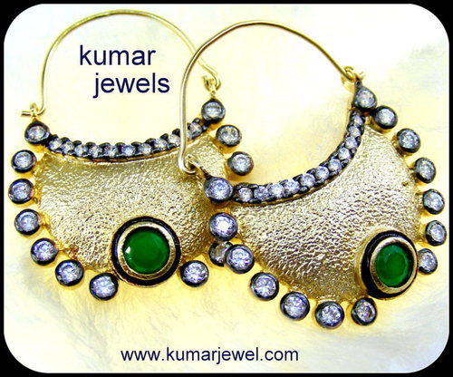 Mughal Hoop Earring