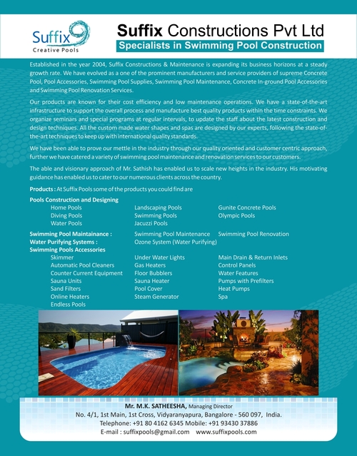 Home Pool Manufacturer