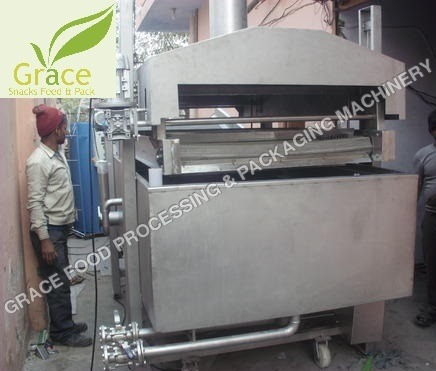 Cast Iron Automatic Snacks Fryer Machine