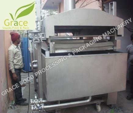 Fully Automatic Snacks Fryer Machine