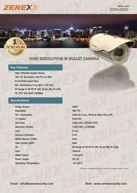 High Resolution Bullet IR Camera