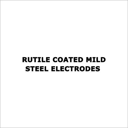 Rutile Coated Ms Electrodes