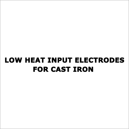 Ci Low Heat Input Electrodes