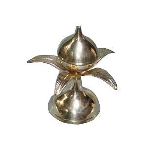 Copper Flower Shape Dhoopdan