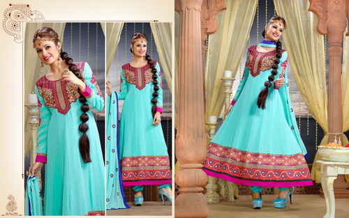 Long Anarkali Salwar Suit