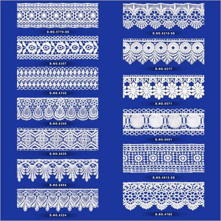 Embroidered Chemical Laces