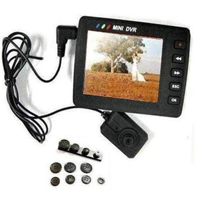 SPY BUTTON CAMERA WITH T.V.+MAGIC REMOTE+NIGHT VISION IN DELHI INDIA